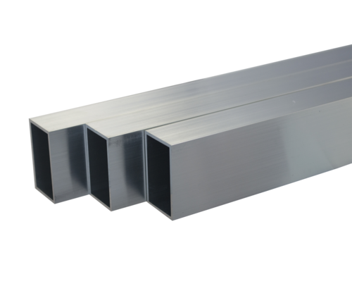 Aluminium Rectangular Pipes - Aluminium Alloy, 12 Foot Standard Size, Silver Color, Seamless Design | High Precision, Superior Tensile Strength, Rust Resistance