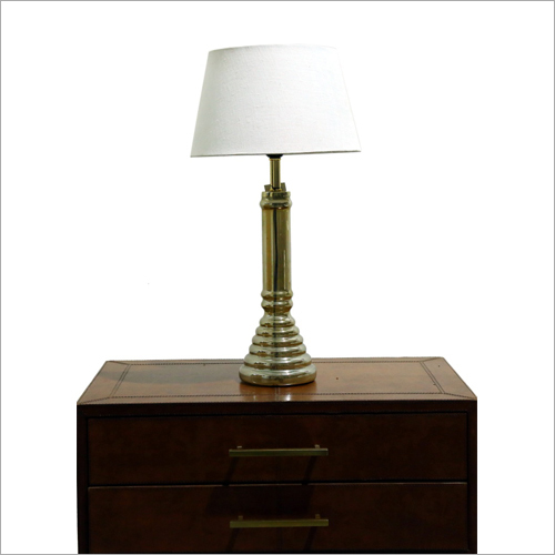 Gold Glass Table Lamp