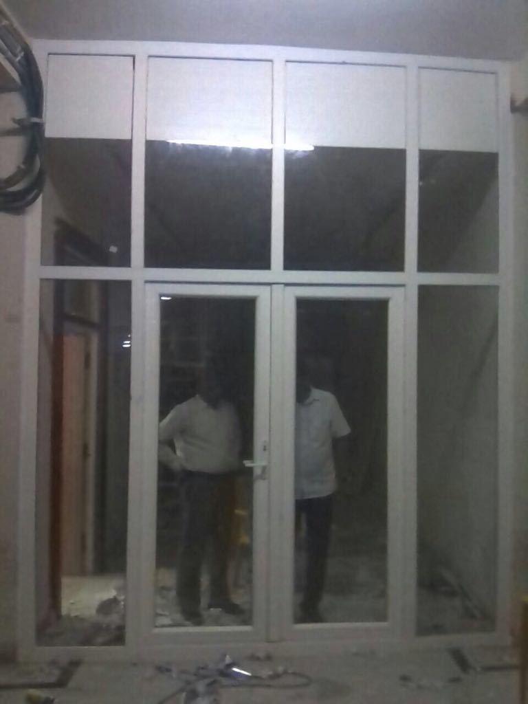 Upvc Casement Door - 3x7 Feet | White, Folding Design With Enhanced Insulation And Smooth Operation