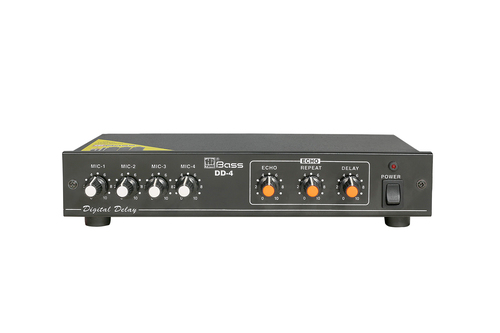 4 Mic Echo Mixer Dd-4 - Color: Black