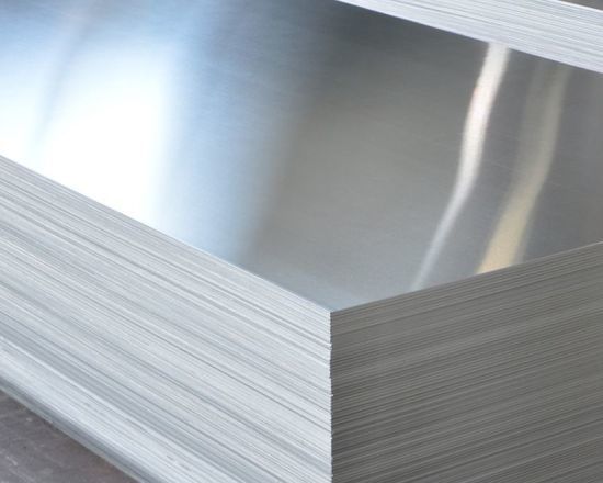 Aluminium Plain Sheet - 8x4 Feet , Silver Alloy 8011 Grade - Impact Resistant, Rust Proof, Flexible For Automotive Flooring And Engineering Use