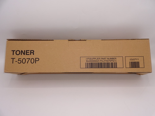 Toshiba 5070 Laser Toner Printer Cartridge - 700 Grams, 12 cm Height, Brown Color | Easy to Install, High Volume Usage, Enhances Monochrome Prints
