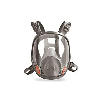 3m Reusable Respirator - Pvc & Glass, Grey Color, Unisex Design | Interchangeable Filters, Comfortable Noise Projection