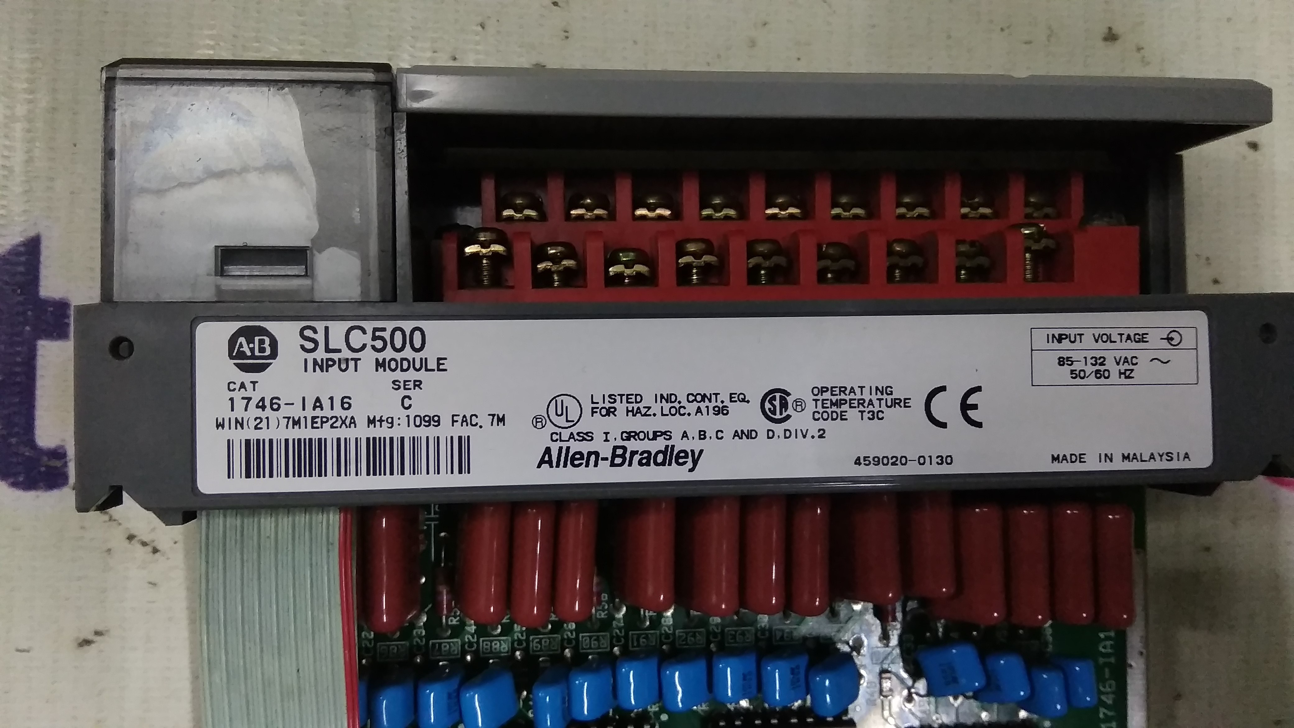 Allen Bradley 1746-ia16 C
