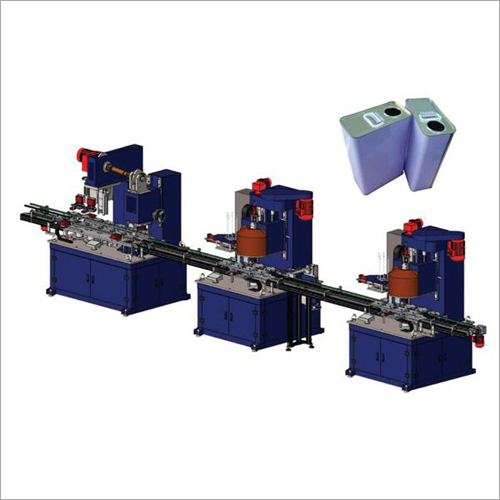 Automatic Paint Rectangle Tin Can Making Machine
