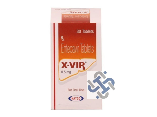 एक्स-विर एंटेकाविर 0.5mg टैबलेट