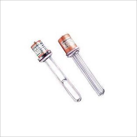 Industrial Water Immersion Heater - Stainless Steel, 230 V | Silver Finish, Versatile for Commercial and Industrial Applications