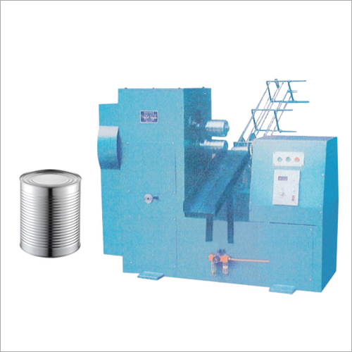 Round Food Tin Can Beading Machine
