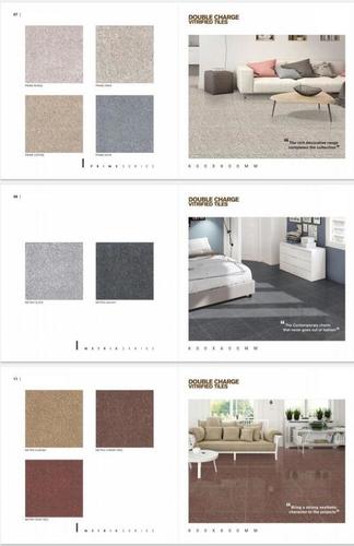 Ceramic 600X 600 Double Charged Vitrified Tiles