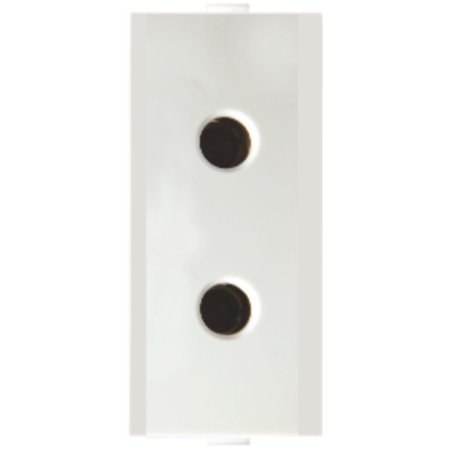 Pressfit One Modular Sockets - Plastic, Universal Design | High Conductivity, Child Lock Shutter, 6-16 Amp Load