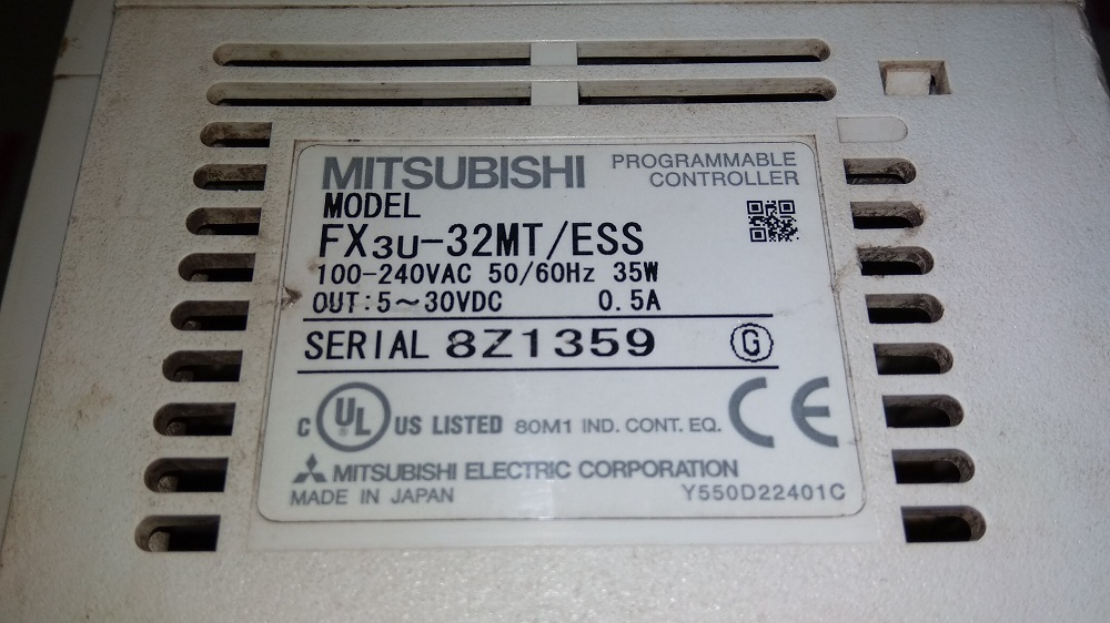 Mitsubishi Plc - Industrial Grade Plastics, 130x90x60mm, White/grey | High-speed Processing, Expandable I/o, Integrated Thermal Protection