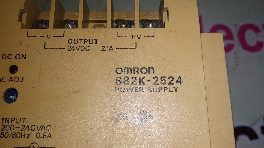 Omron Power Supply S82k-2524