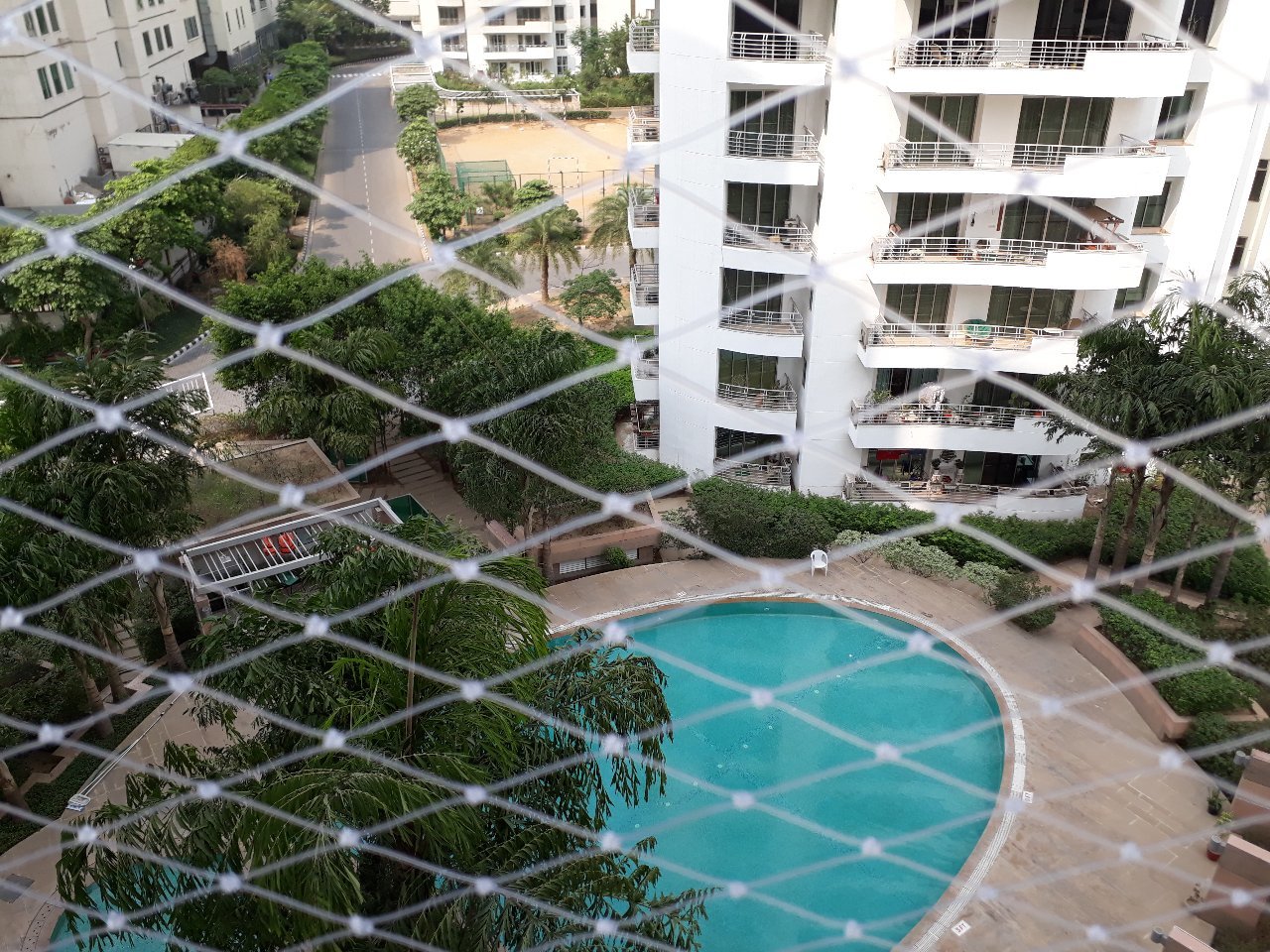 Bird Control Nylon Net - 1 Mm Thickness, 25 Mm Hole Size | Durable Hdpe Material, Lightweight, Smooth Finish In White, Black, Green Options