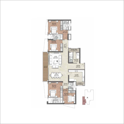 4 बीएचके अपार्टमेंट संपत्ति परामर्श सेवा