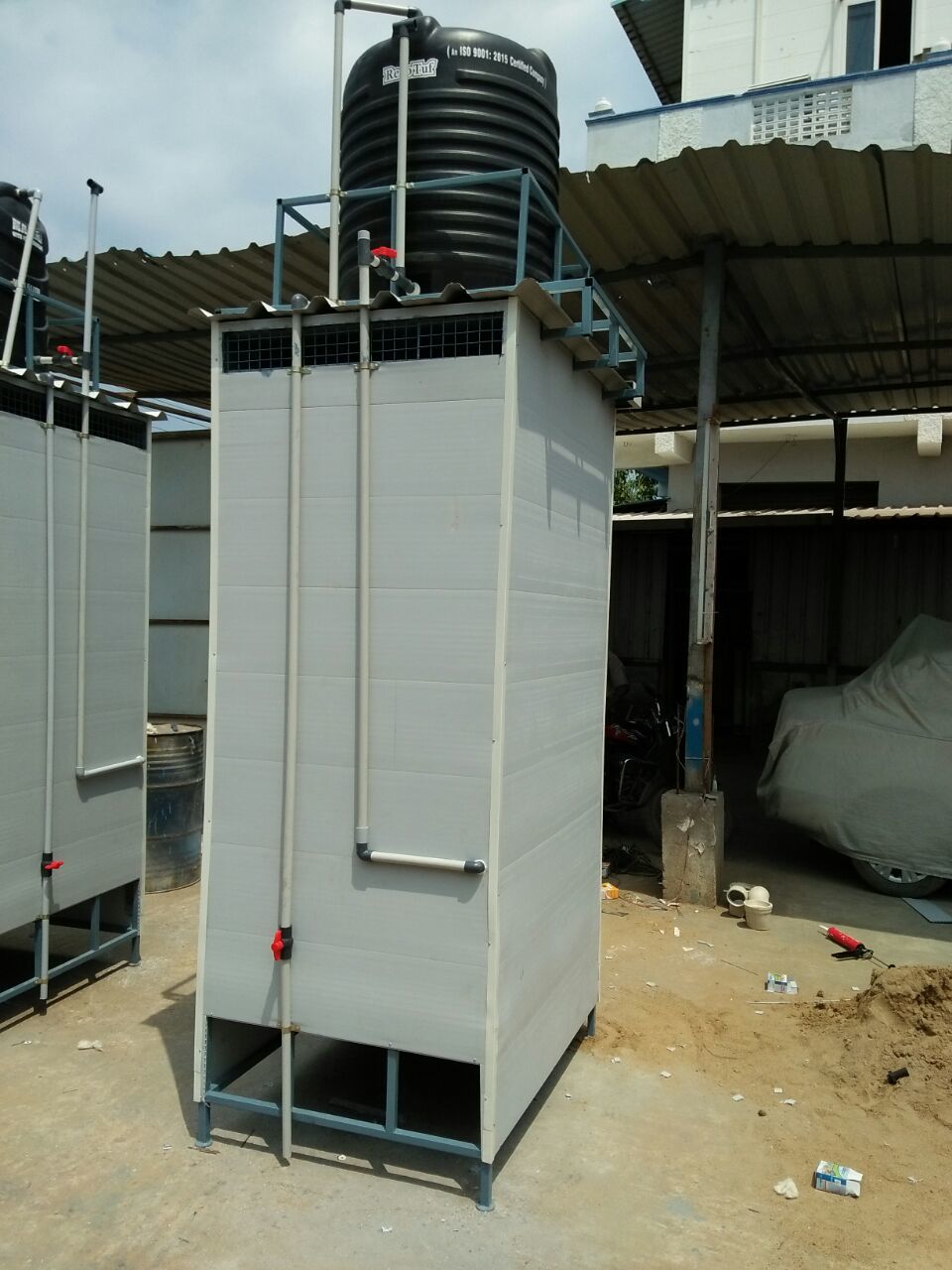 Steel Pvc Portable Toilet