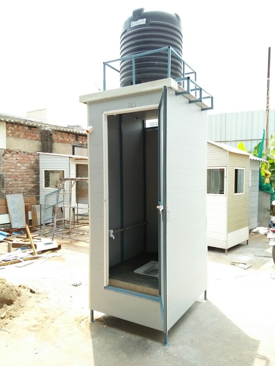 Steel Pvc Portable Toilet