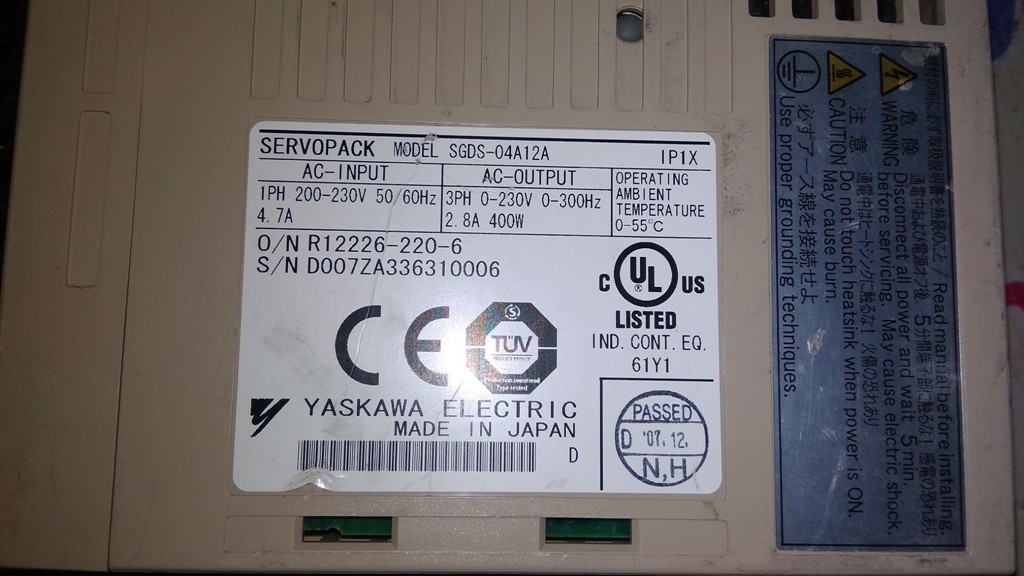 Yaskawa Servo Drive