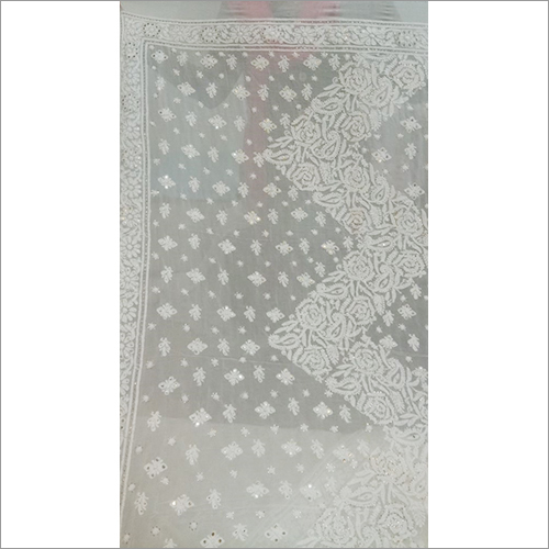 Ladies Designer Chikankari Saree