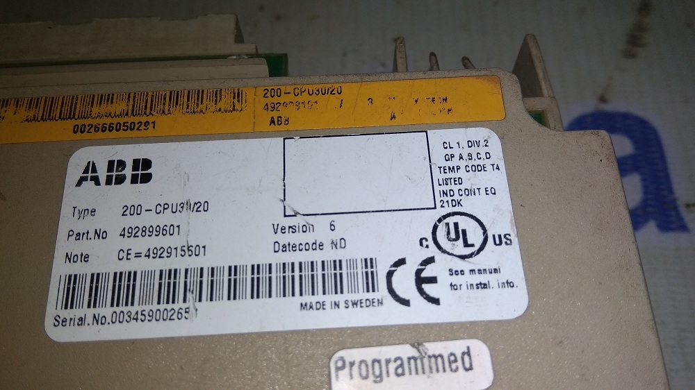 Abb Cpu Module