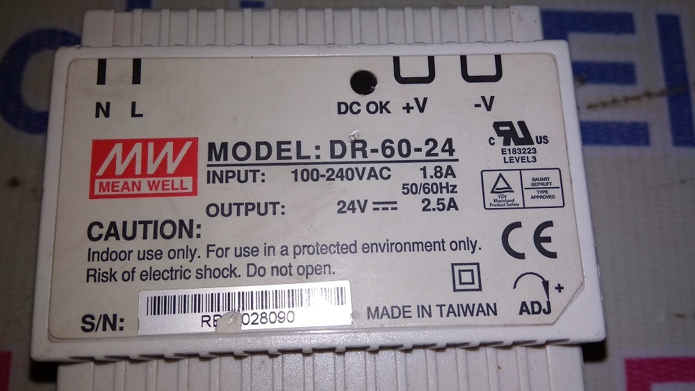 Mean Well Power Supply