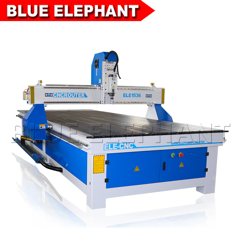 1536 Cnc Router - 1500x3600mm Aluminum T-slot Table, High Precision Dsp A11 Control, Low Energy Consumption & Vacuum Cleaning System