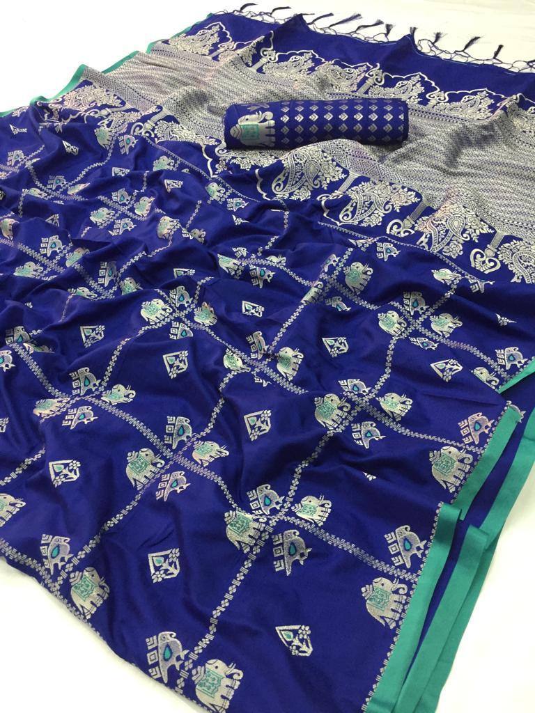 Multi Soft Silk Saree