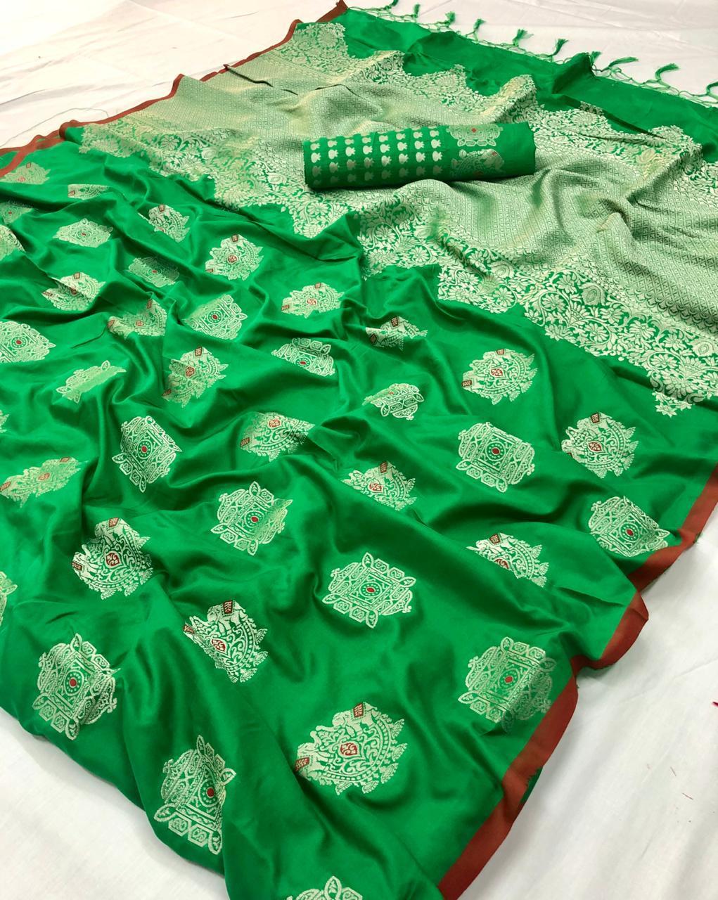 Multi Soft Silk Saree