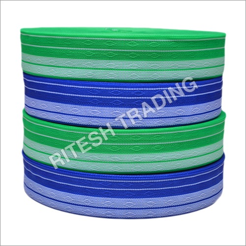HDPE Monofilament Plastic Niwar - 2 Inch Size, 100 Meter Length | Light In Weight, Moisture Resistant, Fast Colors, Soft, Washable, Waterproof