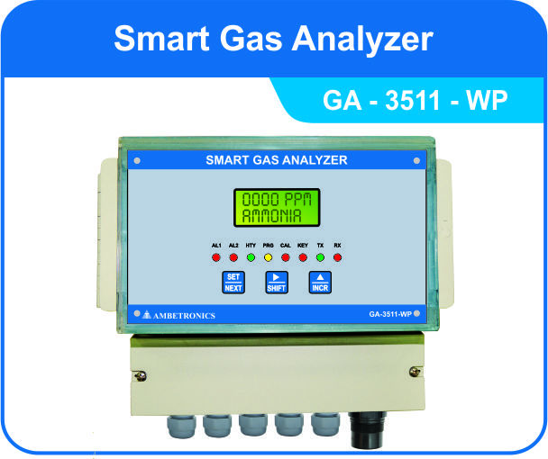 Smart Led Display Gas Analyzer - Diffusion Accuracy: A 2% Of Full Scale Mm