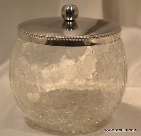 Round Bathroom Soap Jar