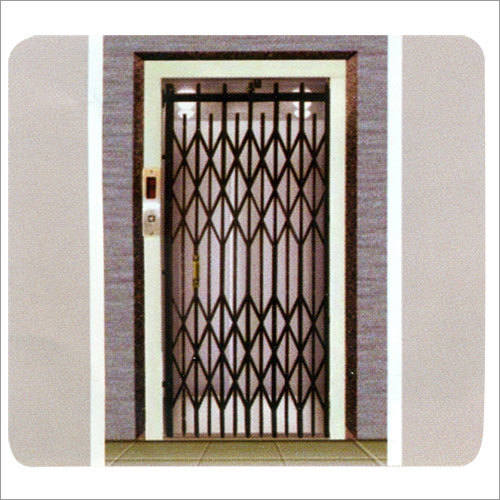 Elevator Collapsible Door - Cast Iron, Customizable Dimensions | Easy Installation, Low Maintenance, Magnets For Complete Closing, Smooth Movement