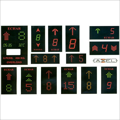 Lift Display System - Black Background, 12-24 Volt DC | Bright LED Overload Indication, Hassle-Free Installation, Multi-Configuration Options