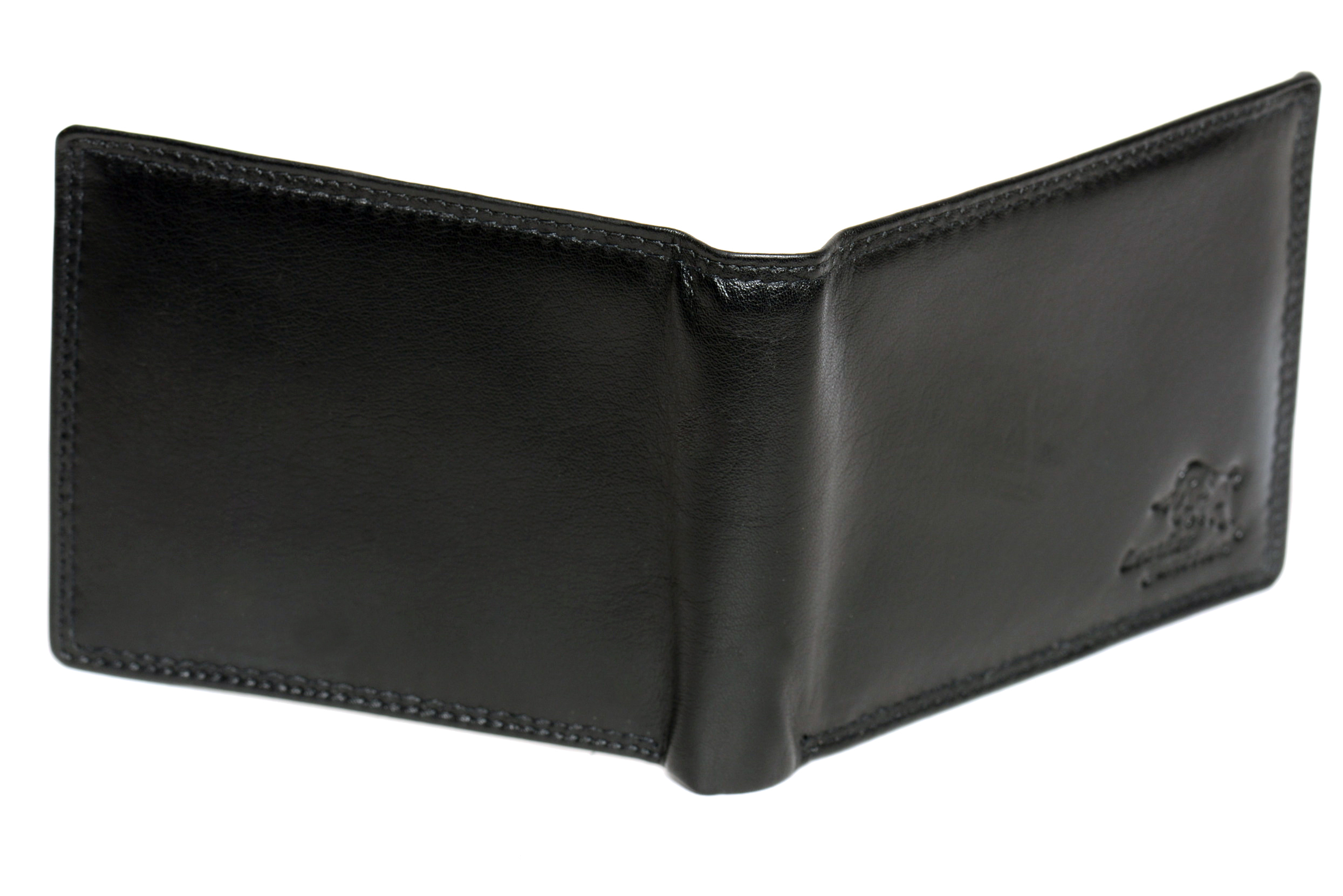Men's Leather Junction Black Wallet And Belt Combo Set - 15.30 Cm Thickness, 5.50 Cm Width | Durable Design, Ideal For Gifting