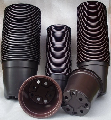 Thermoforming Plastic Pot - High-grade Plastic, Various Sizes, Terracotta & Black Colors | Suitable For Indoor & Outdoor Use, Enhances Aesthetic Appeal