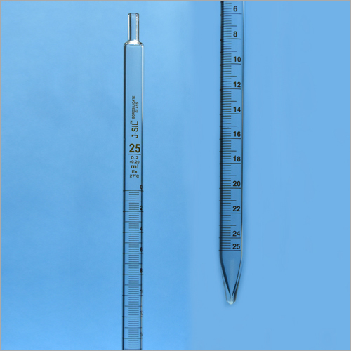 Volumetric Pipettes - Borosilicate Glass, 24-25mm Length, 250-300g Weight | Ideal for Accurate Liquid Measurement in Laboratory Applications