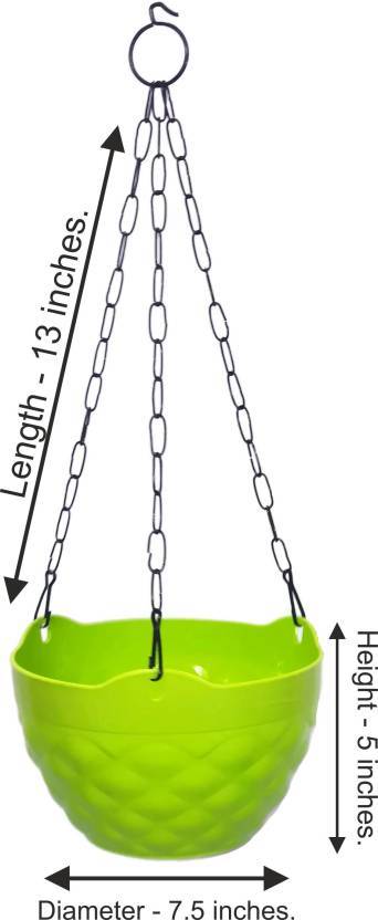 Plastic Hanging Pot Dimensions: Customized