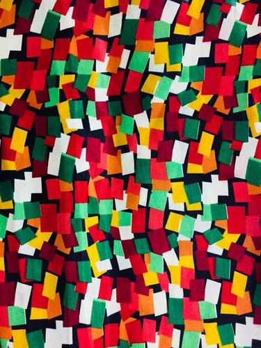 बैंगलोरी साटन प्रिंट फैब्रिक