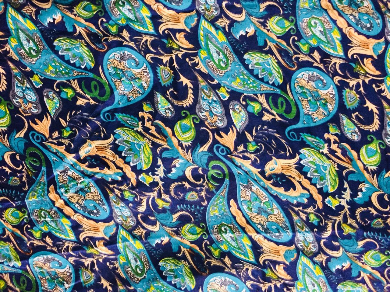 Banglori Satin Print Fabric