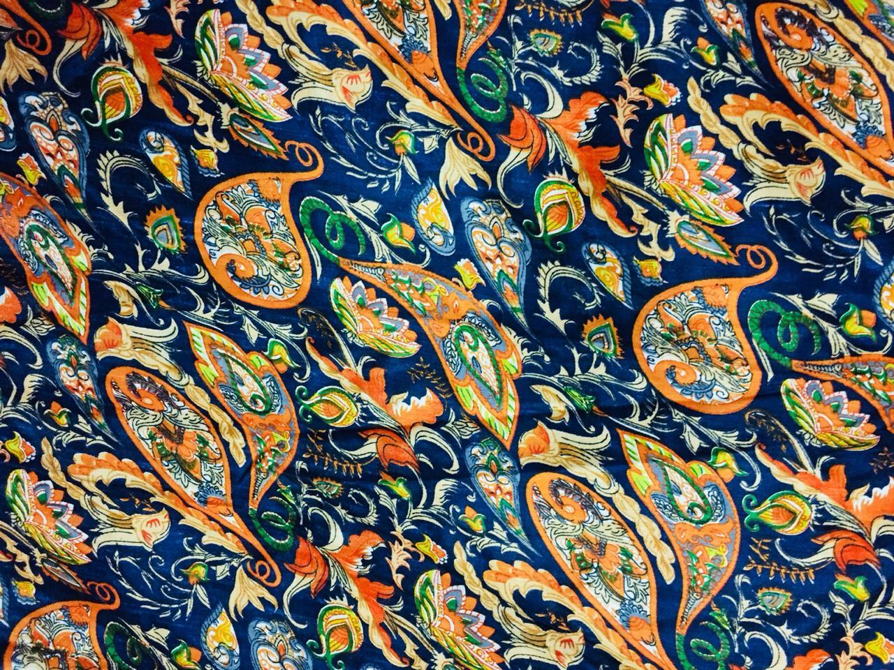 Banglori Satin Print Fabric