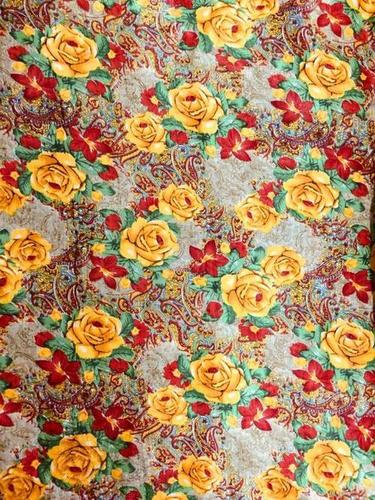 बैंगलोरी साटन प्रिंट फैब्रिक