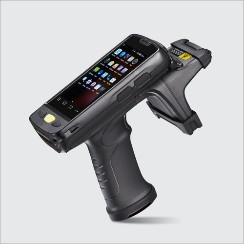 UHF RFID Reader - Plastic, 192x87x151 mm | 3200 mAh Li-ion Battery, 4 Inch Display, 1 GB RAM, USB Micro-B Interface, 865-868 MHz Frequency