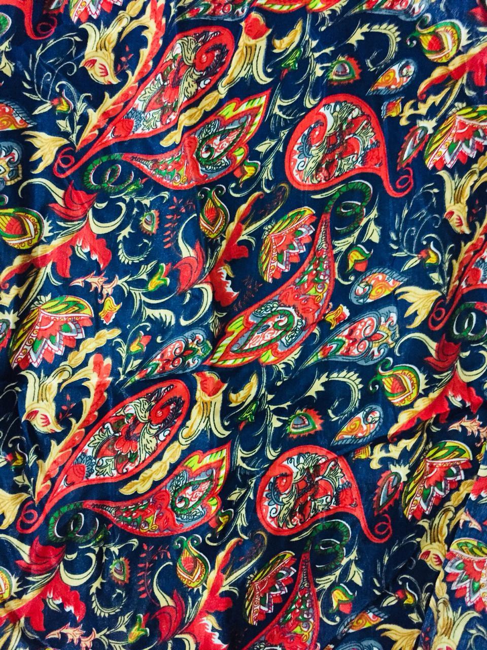 Banglori Satin Print Fabric