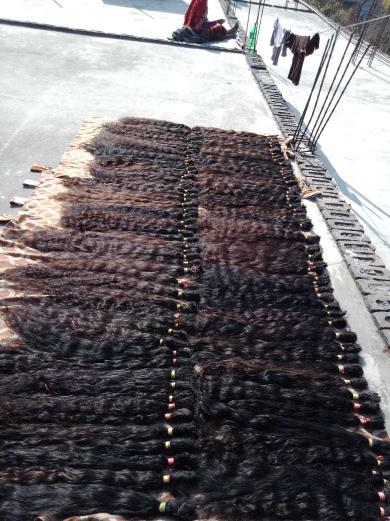 Natural Temple Bulk Virgin Human Hair
