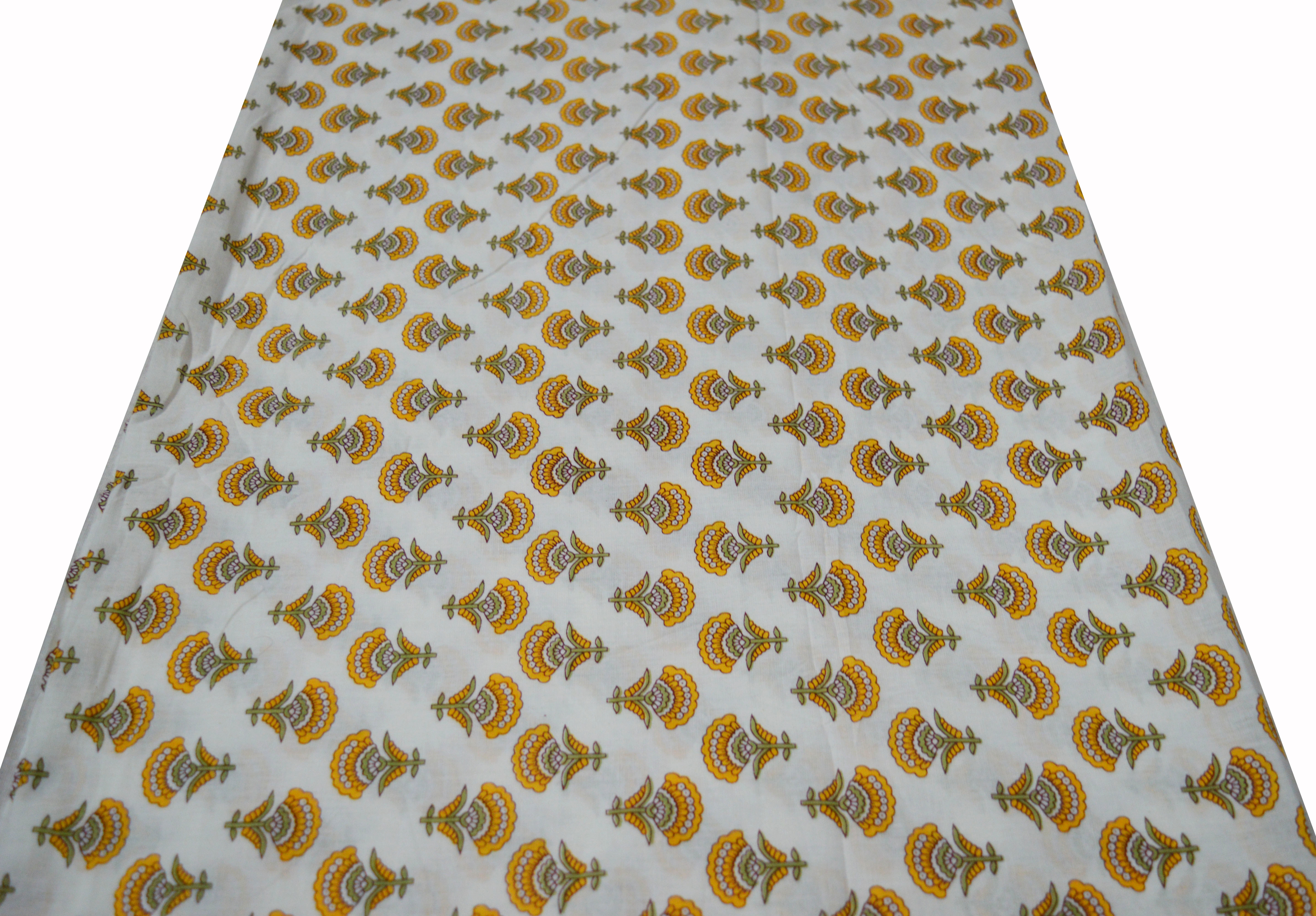 Multicolor Cotton Fabric - 44 Inch Width, Ideal For Dressmaking, Home Decor, Curtains, Art Crafts, And Furnishings