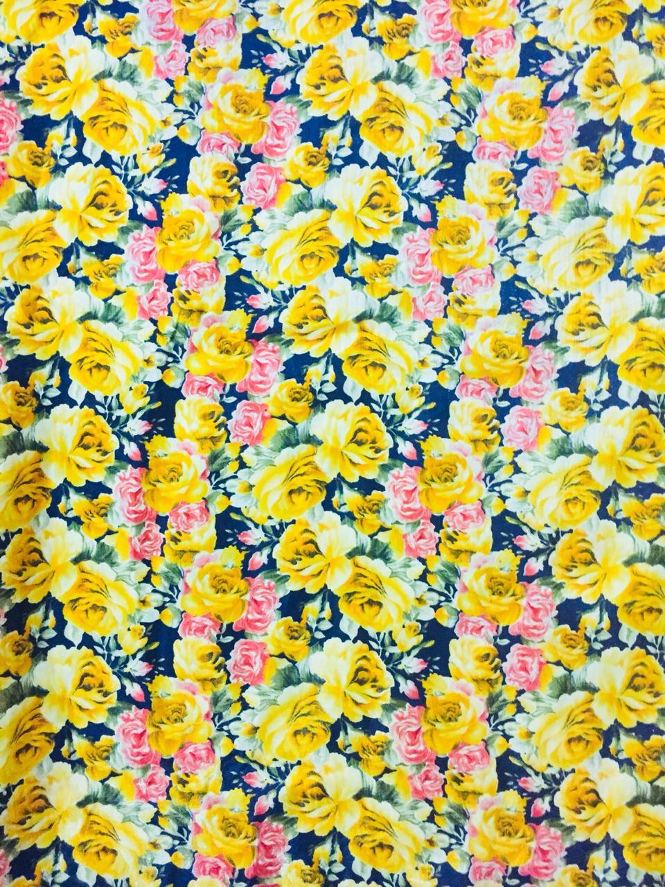 Banglori Satin Print Fabric