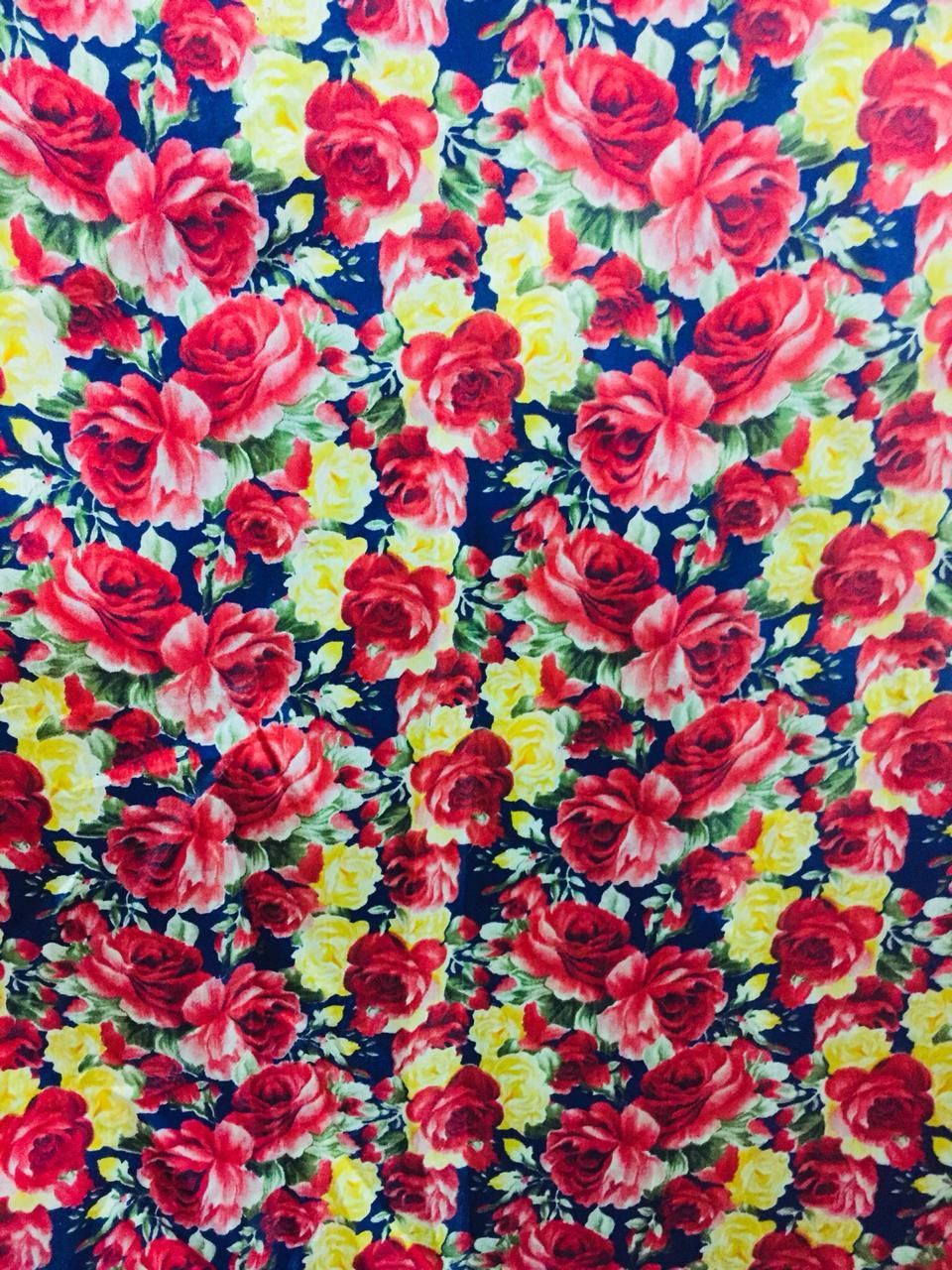 Banglori Satin Print Fabric