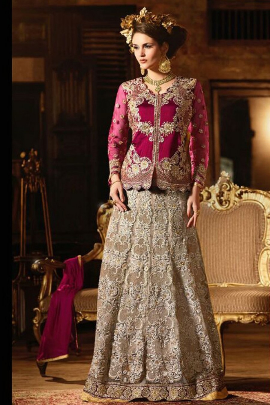 Multiple Colors Ladies Anarkali Georgette Suit