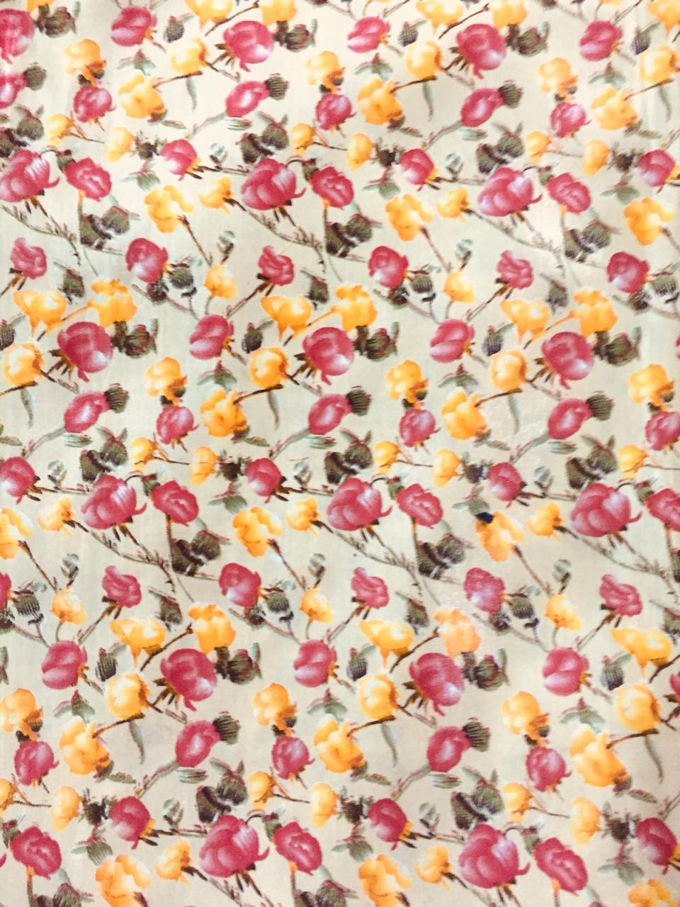 Banglori Satin Print Fabric