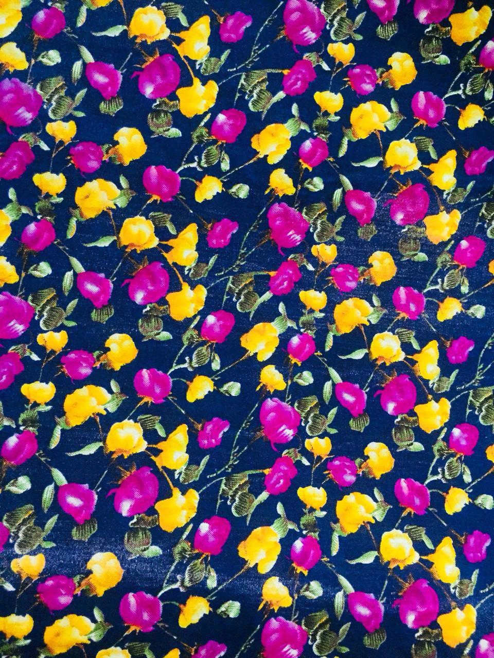 Banglori Satin Print Fabric