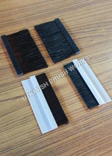 Nylon Strip Brushes - Bristle Color: Black